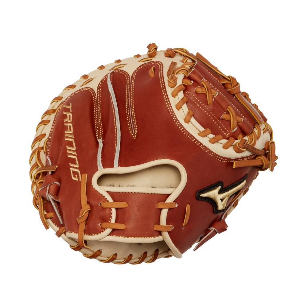 Mizuno Pro Select Training 31" - Bayan Catchers Mitt - Kahverengi Türkiye (KJEMSZ-826)